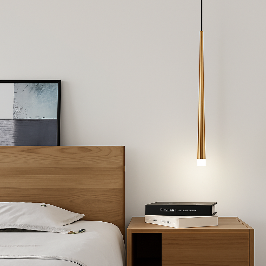 Suspension Nordique moderne LED chambre tête de lit 7W Tube lumineux famille cuisine salle à manger décoration intérieure - vue 7 sur 8