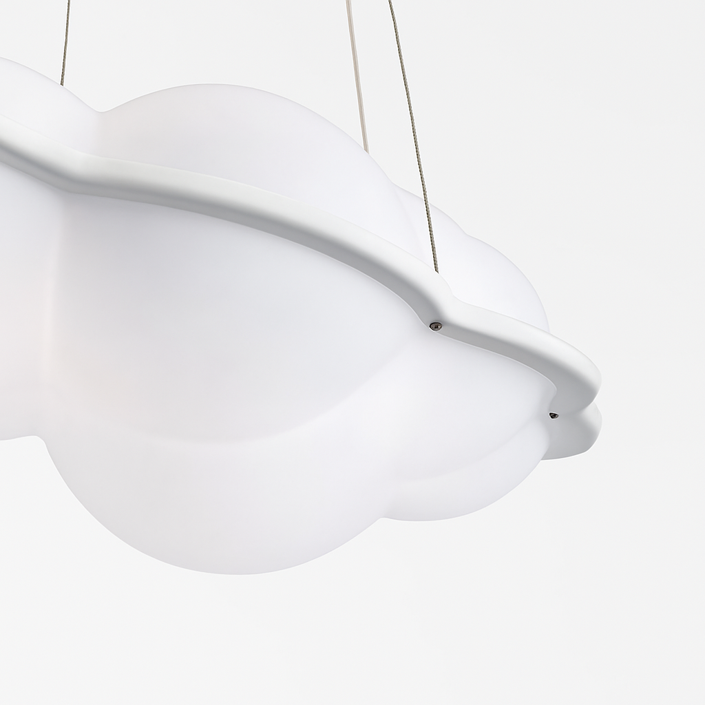 suspension nuvola nordique nuages led décoration design italien - vue 7 sur 16