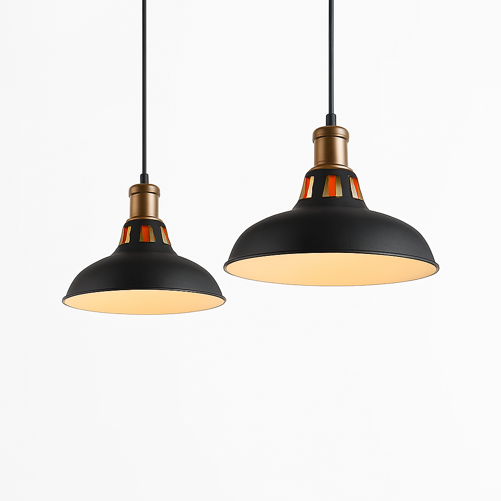 suspension vintage rétro pour éclairage intérieur design élégant