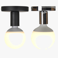 suspension vintage simple en métal style industriel