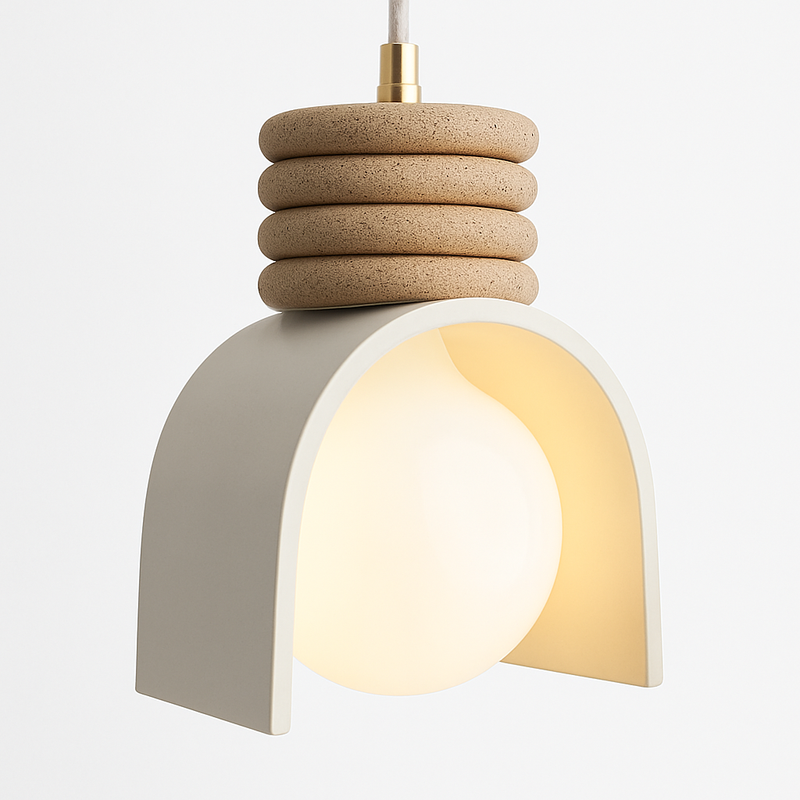 suspension wabi-sabi en verre pour bar et cuisine