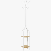 étagère design en forme d'arbre deux niveaux moderne et pratique