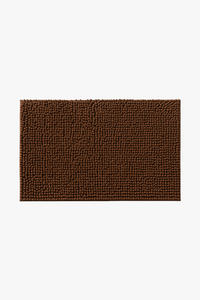 tapis de bain chenille antiderapant ultra absorbant moelleux