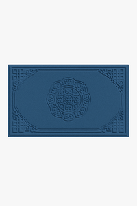tapis de bain coton absorbant motif cartoon moderne