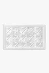 tapis de bain coton epais motif cartoon moderne