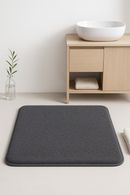 tapis de bain epais antiderapant poils longs salle
