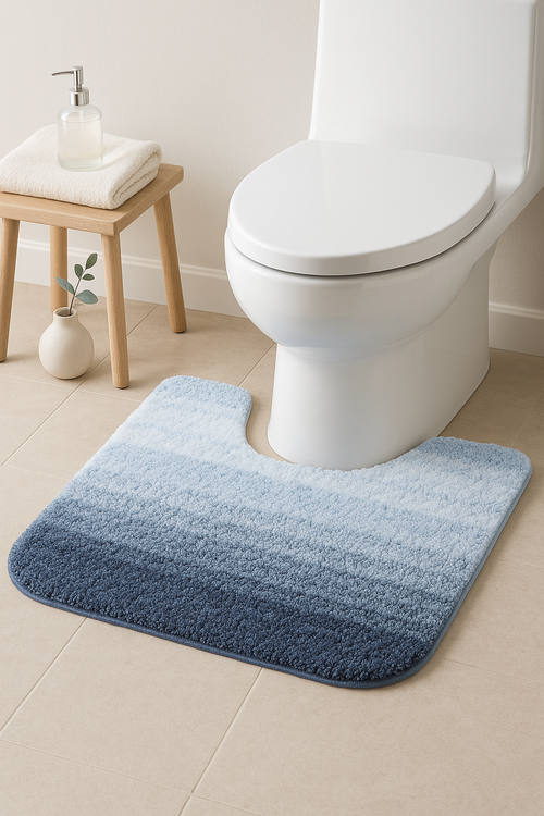 tapis de bain u microfibre antidérapant absorbant doux