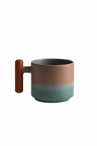 Tasses expresso bois minimaliste style italien 90ml