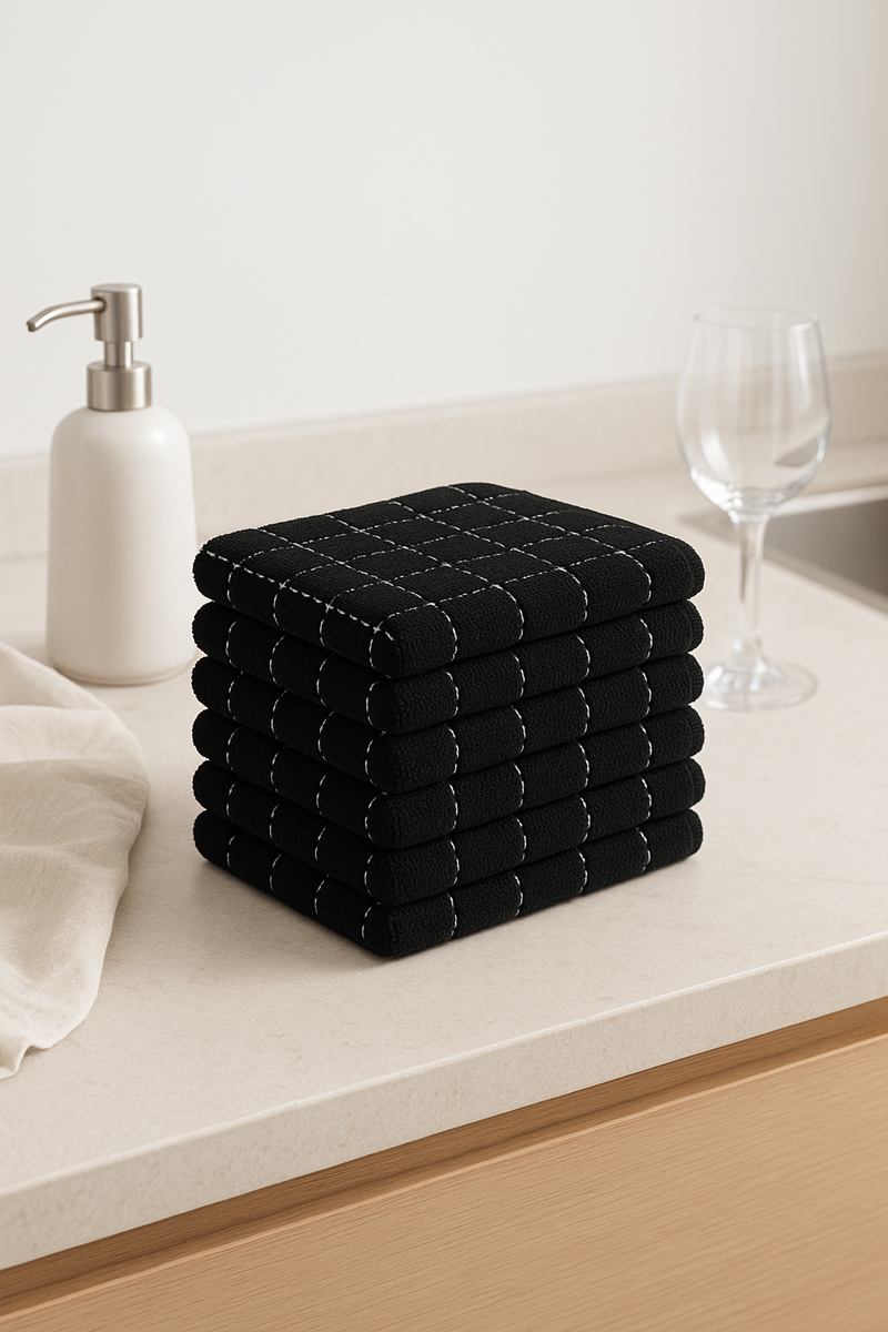 Torchon de cuisine microfibre ultra absorbant pour vaisselle