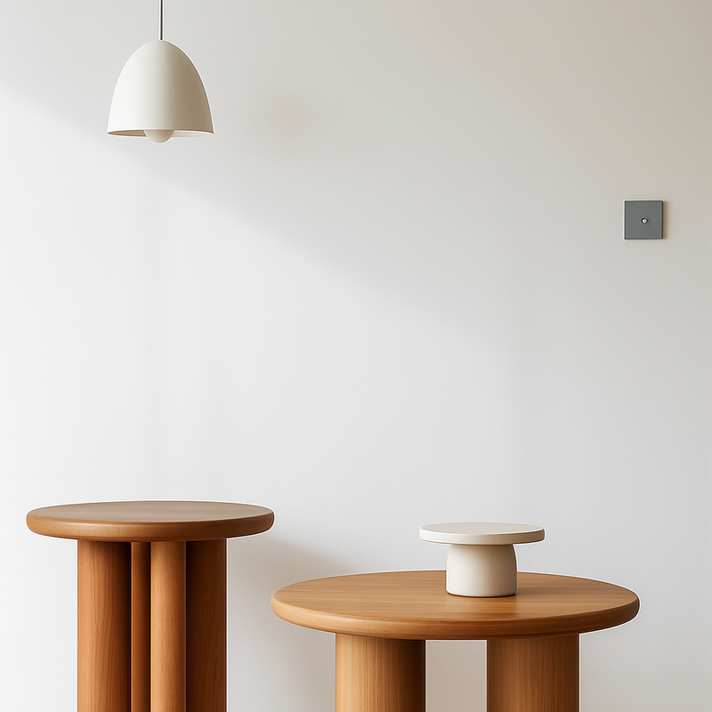 Variateur en acier gris brossé