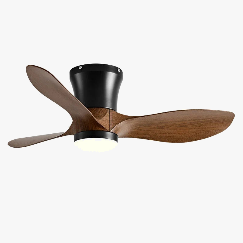 ventilateur de plafond moderne à leds avec télécommande et synchronisation
