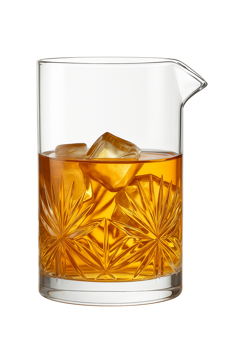 Verre à cocktail clouté relief 700 ml design