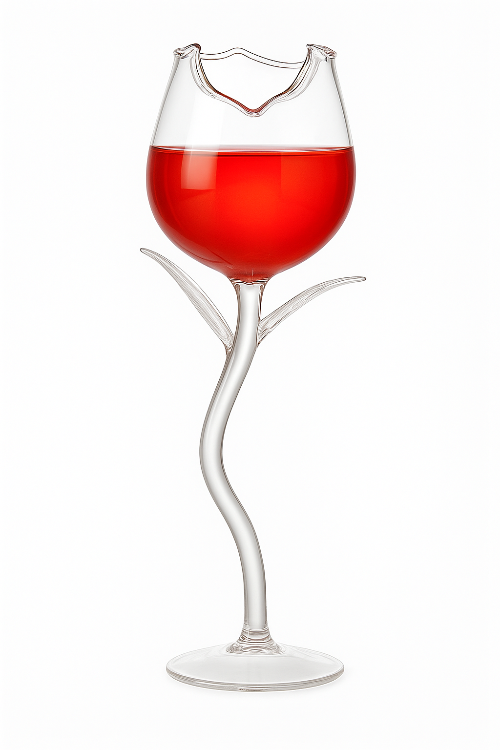 Verre à cocktail original avec figurine animal décorative