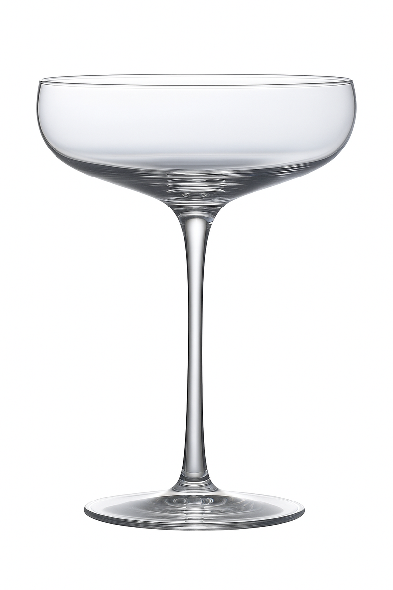 Verre à cocktail type margarita champagne élégant