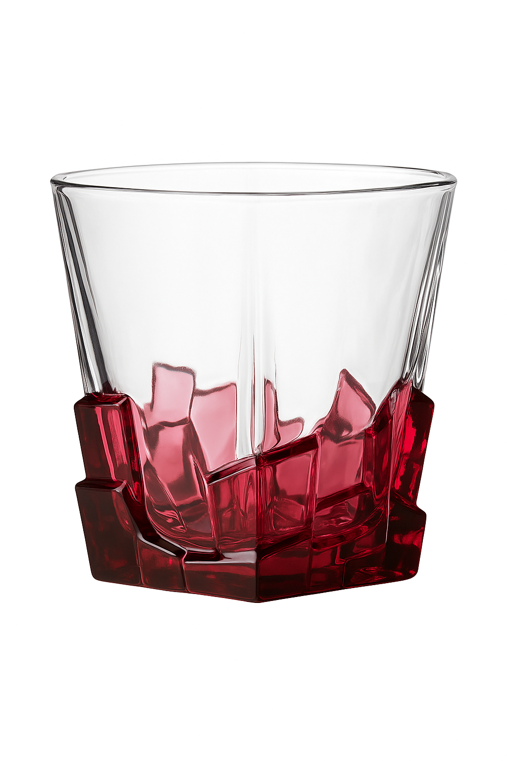 Verre artistique relief espace gobelet luxe boisson