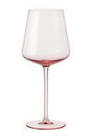 Verre champagne cristal vintage col incliné sur pied