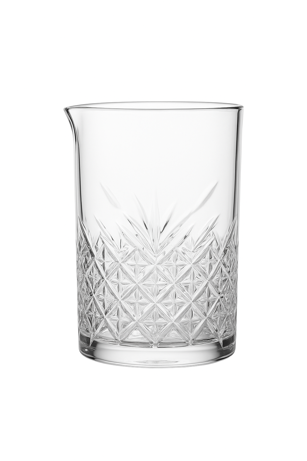 Verre cocktail relief cloute grande capacite 700 ml - vue 2 sur 2