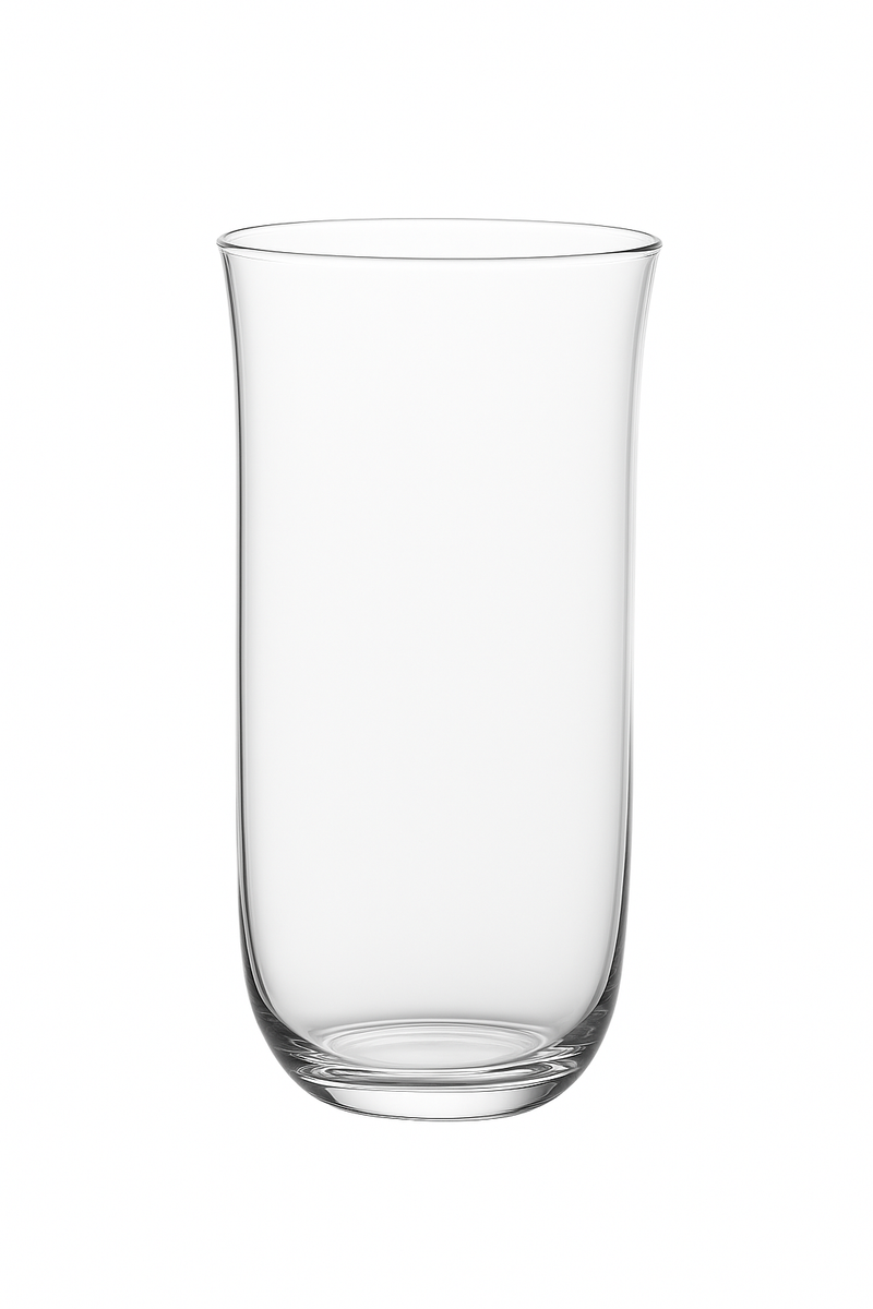 Verre collins léger style nervuré pour cocktails