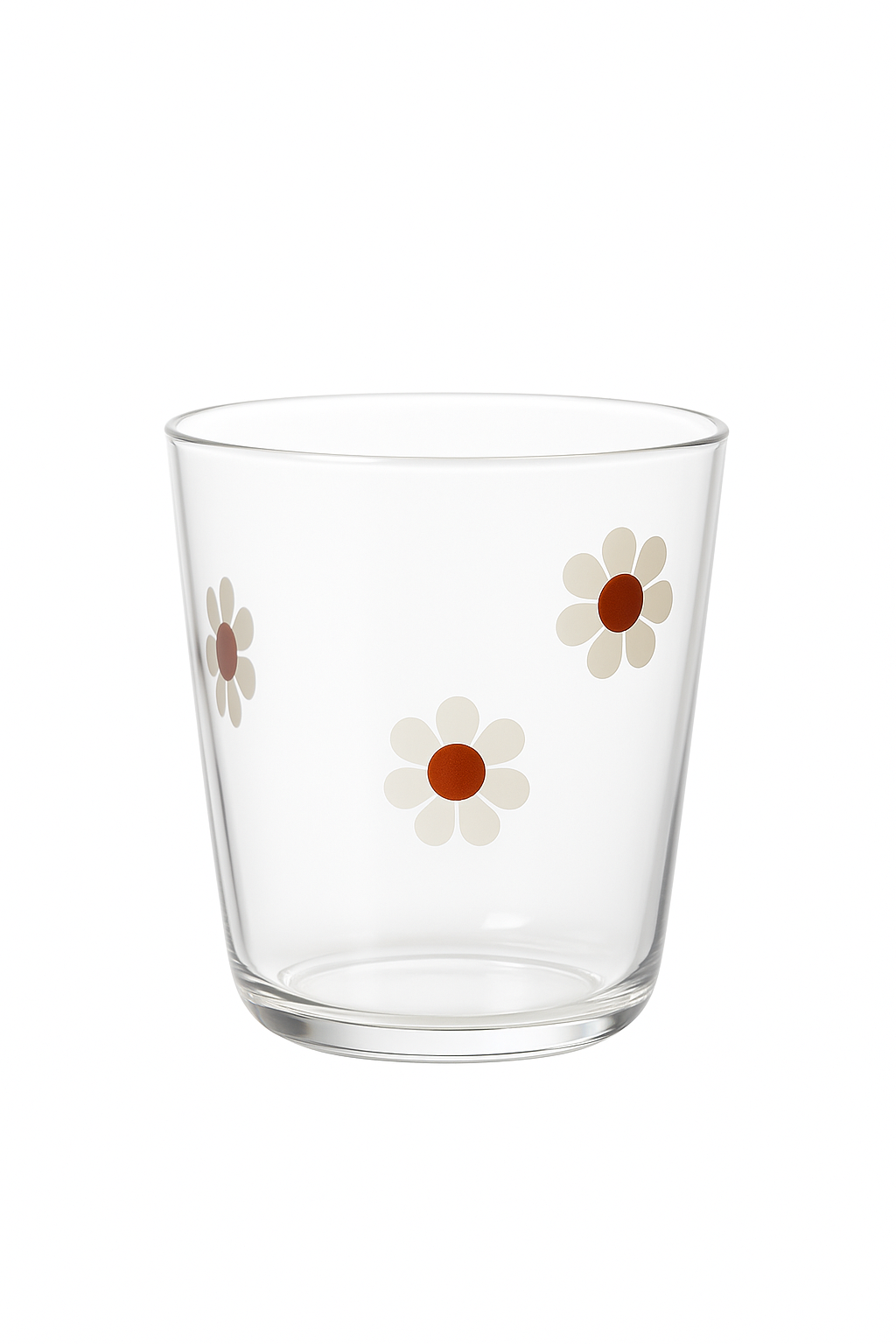 Verre strie resistant chaleur gobelet jus eau vin