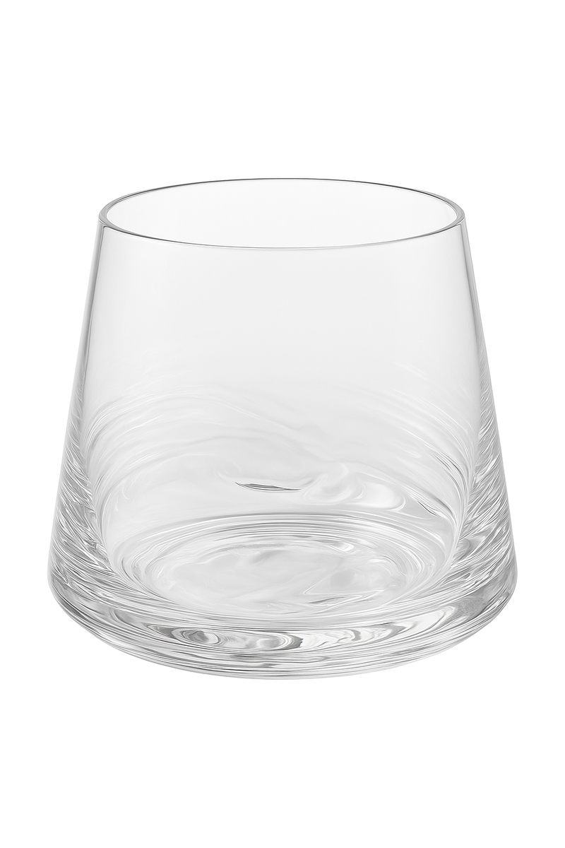 Verre transparent design montagne style whisky multifonction