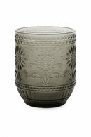 verre vintage sans pied relief pour boissons chaudes