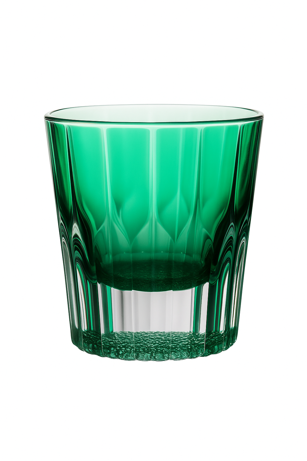 Verre whisky cocktail 200ml cristal rayures verticales design