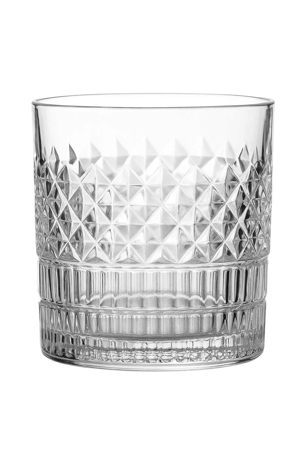 Verre whisky old fashioned relief style bar maison