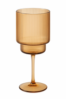 verres à vin 350 ml style nordique rayures