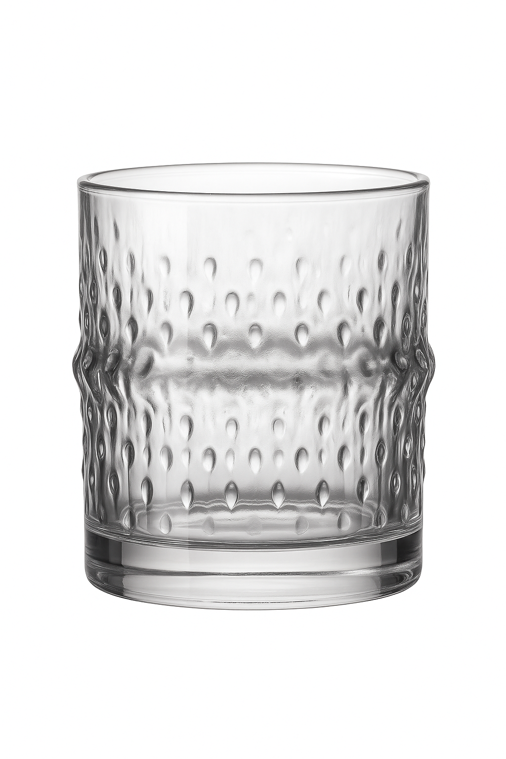 Verres à whisky relief style cristal résistants élégants