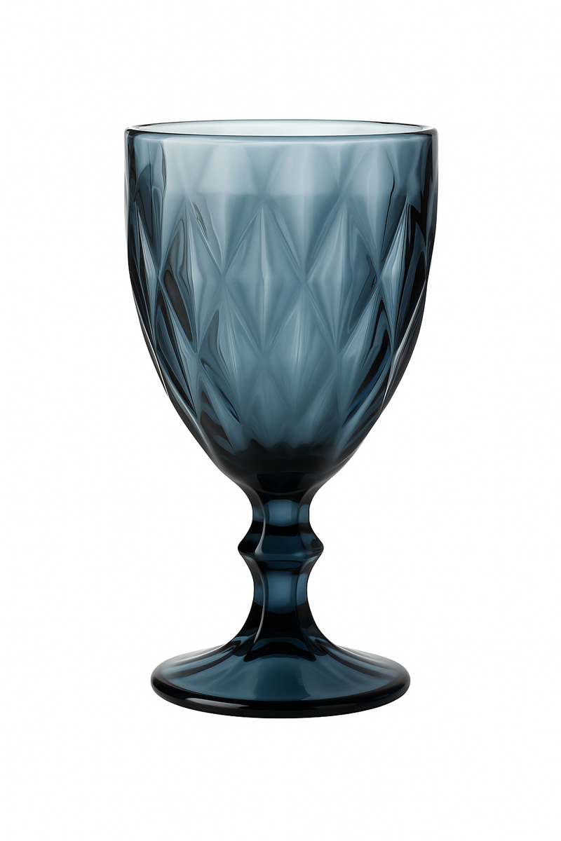 Verres vin cristal sculpté design élégant boissons maison