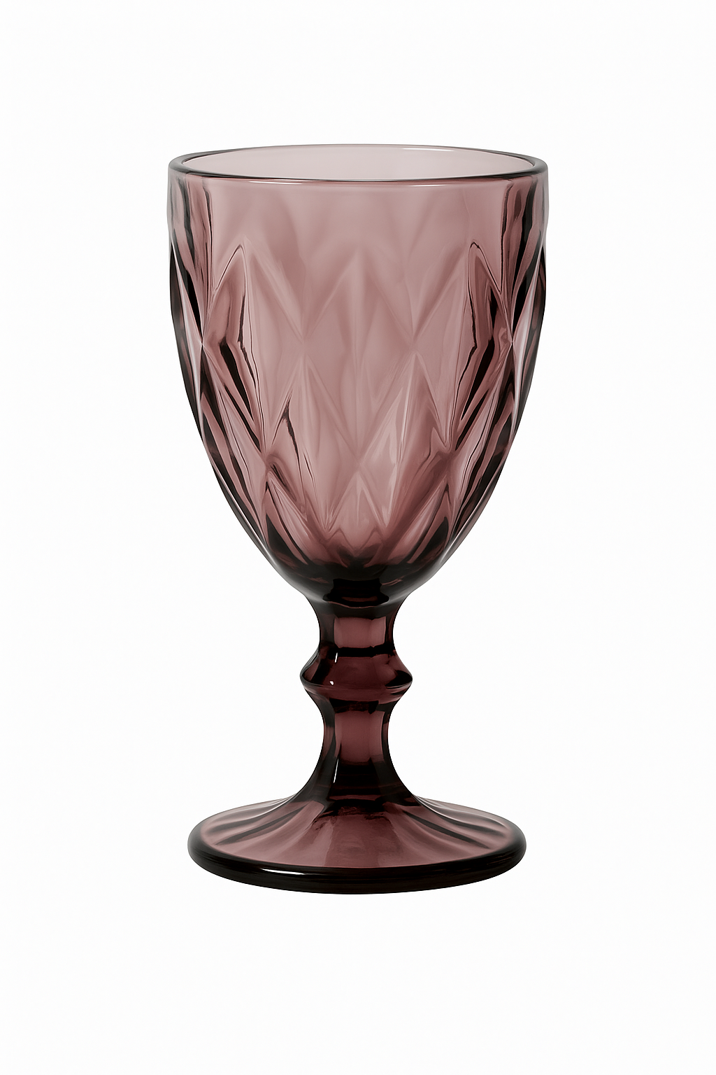 Verres vin cristal sculpté style élégant bar maison