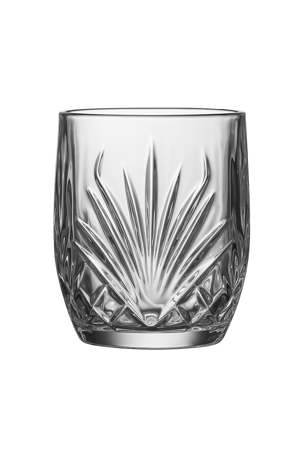 Verres whisky épais style européen design relief - vue 2 sur 2