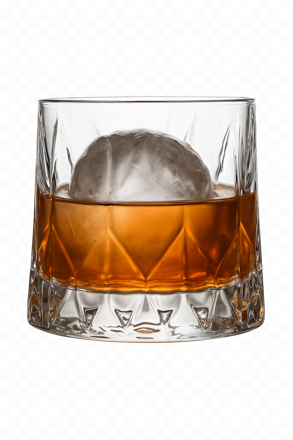 Verres whisky old fashioned design cristal élégant