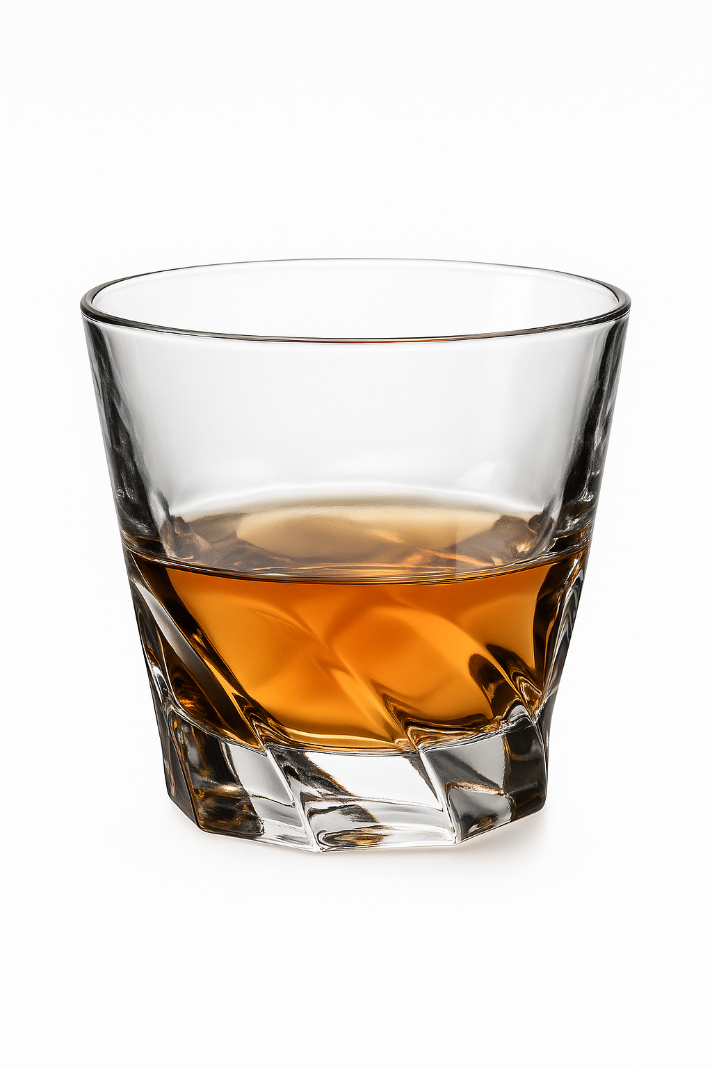 Verres whisky old fashioned épais style moderne élégant