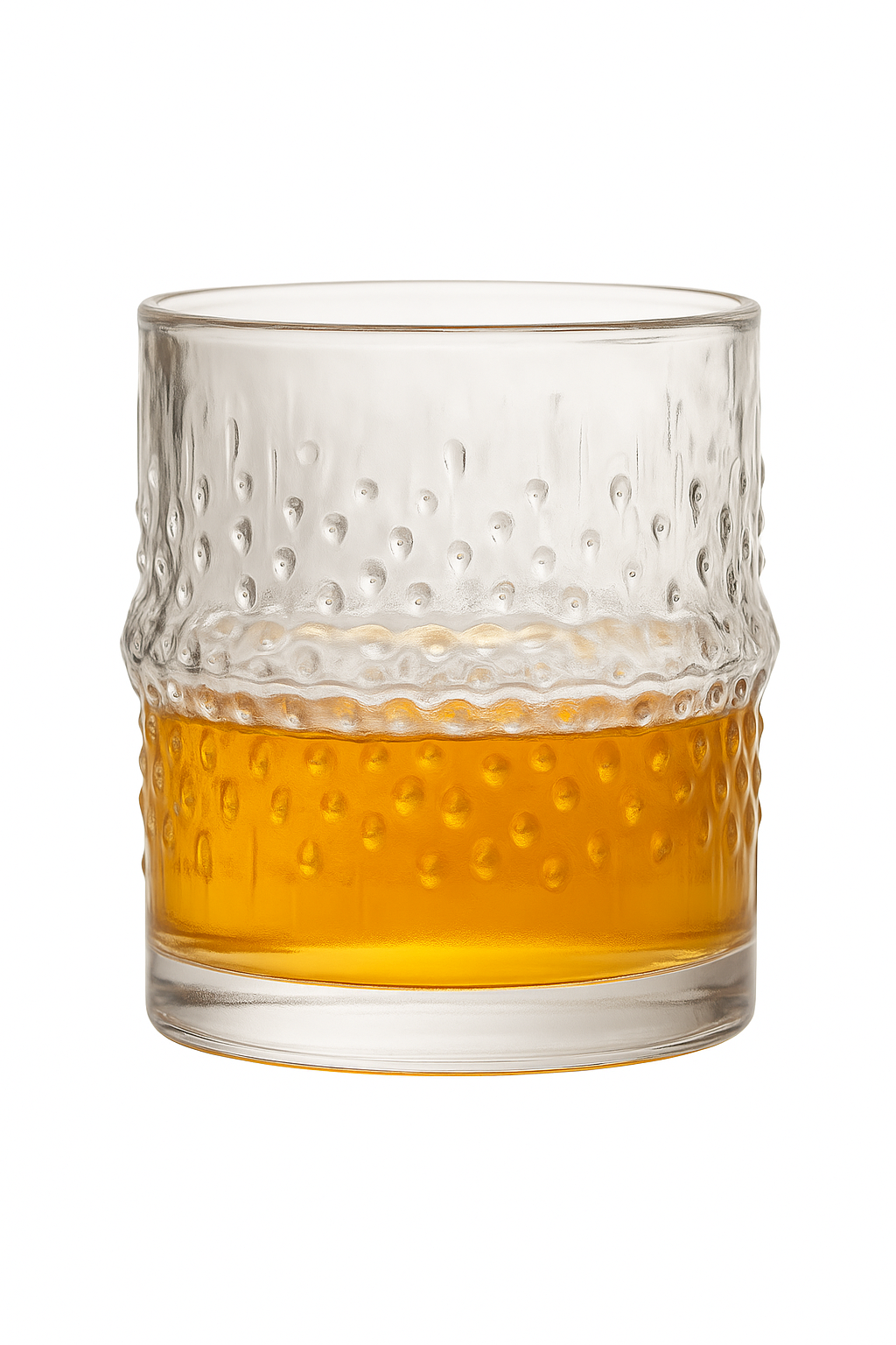 Verres whisky old fashioned relief élégant dégustation maison