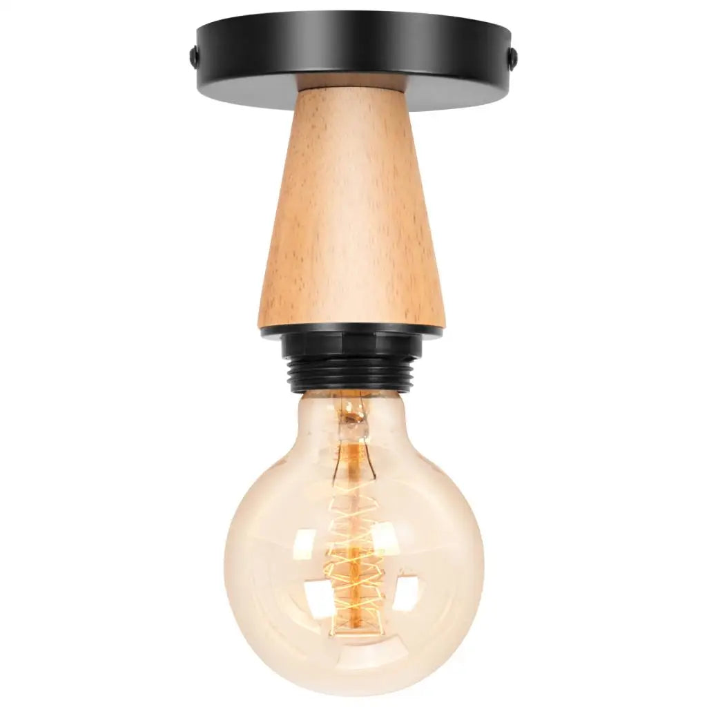 Vintage plafonnier moderne nordique rétro fer plafonnier décor pour salon barre noir Loft E27 maison éclairage Cage luminaire