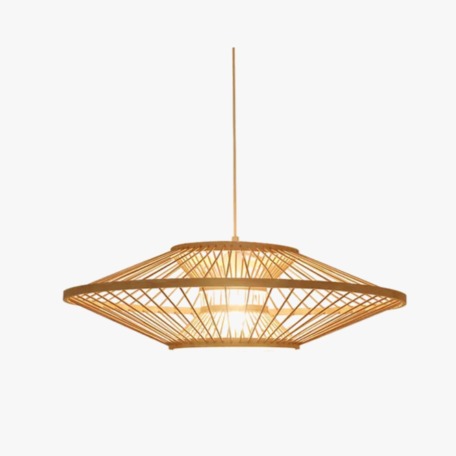 ZK50 – lustre de plafond en bambou