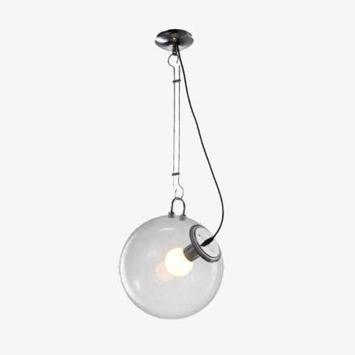 Suspension design LED sphère en verre Octave