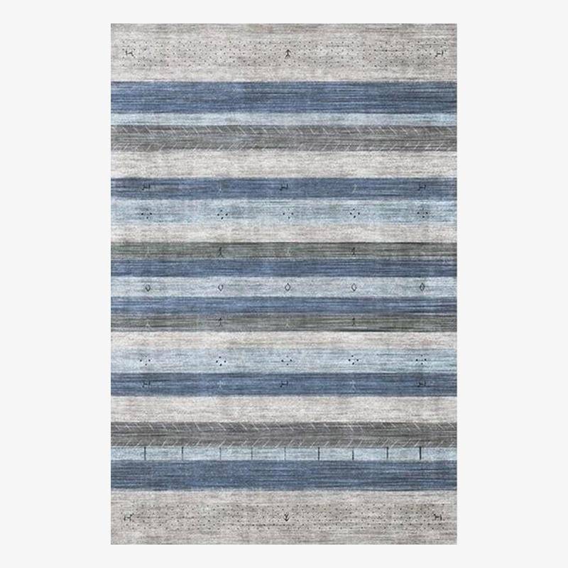Tapis rectangle aux formes géométriques Floor B