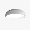 Plafonnier design arrondi blanc Study