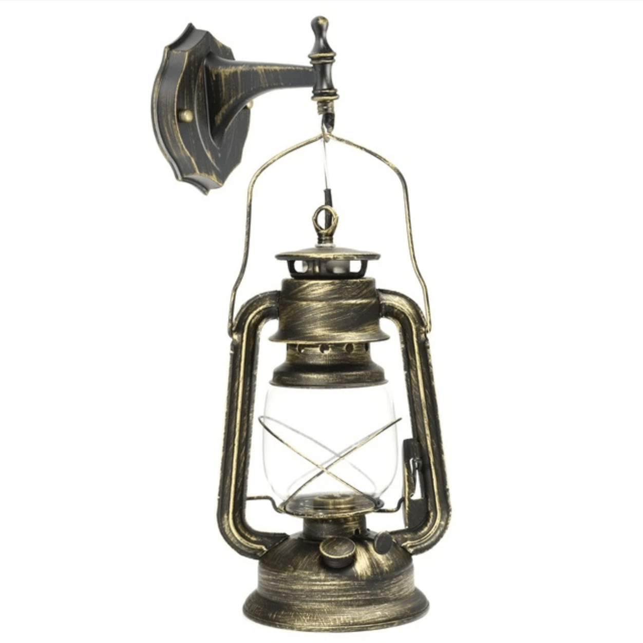 Applique murale antique rustique Retro Kerosene - vue 3 sur 5