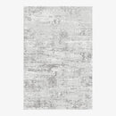 Tapis rectangle gris claire style shaggy