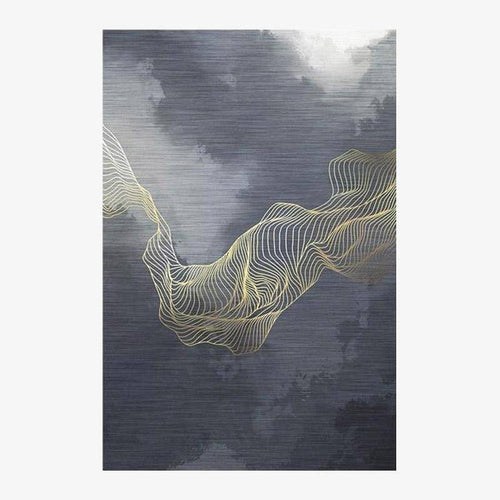 Tapis rectangle design au style abstrait Oxavo D