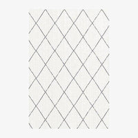 Tapis rectangle aux formes géométriques style Piquio D