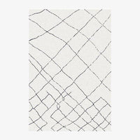 Tapis rectangle aux formes géométriques style Piquio E