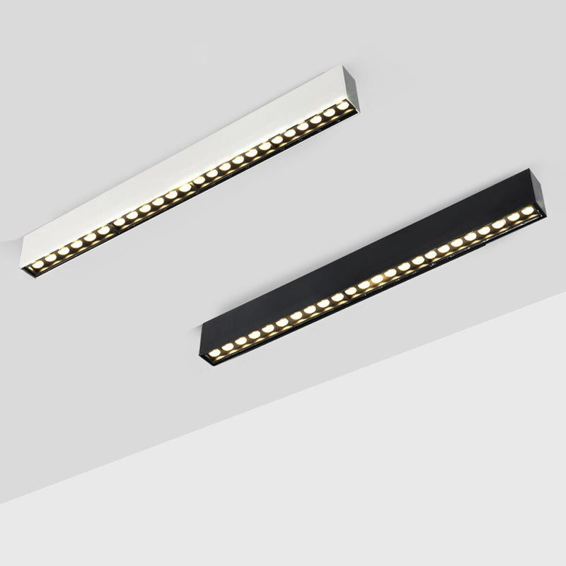 Plafonnier moderne rectangulaire LED incluse Solar