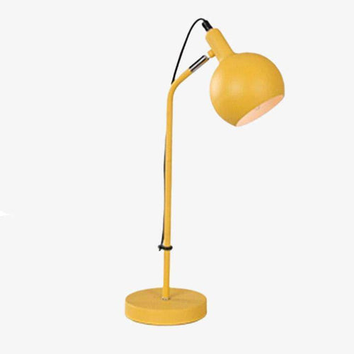 Lampe de bureau design de couleur avec abat-jour boule Candy