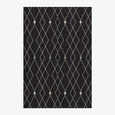 Tapis rectangle aux formes géométriques style Piquio M