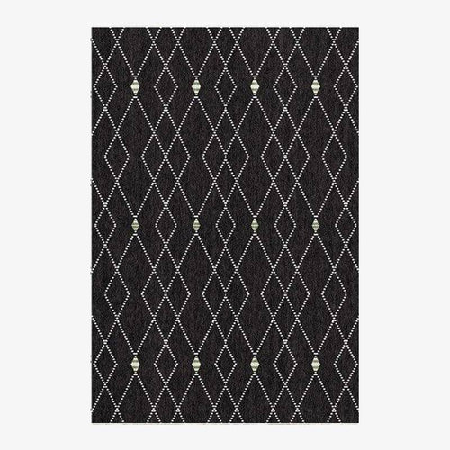 Tapis rectangle aux formes géométriques style Piquio M