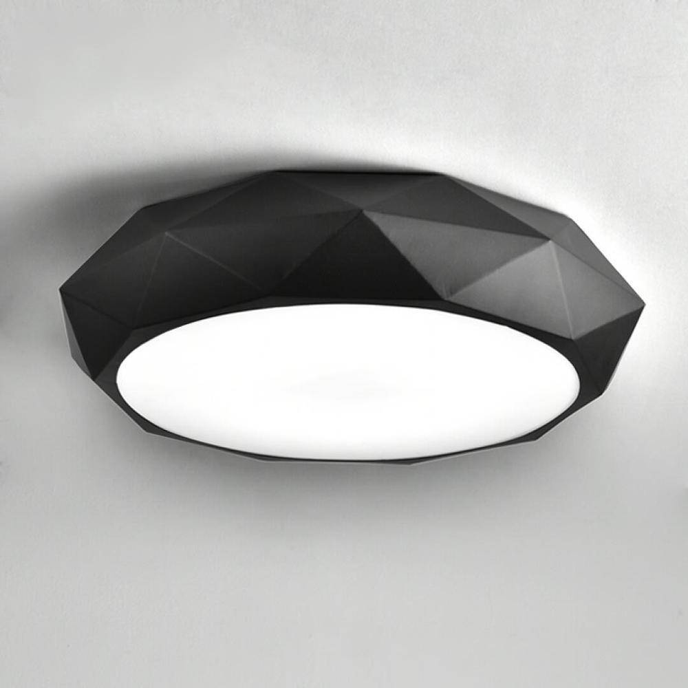 Plafonnier design LED géométrique diamant - vue 4 sur 6